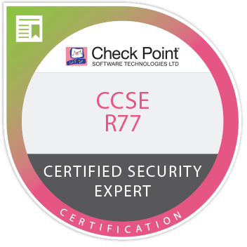 Check Point Certified Security Expert (CCSE) badge — Check Point