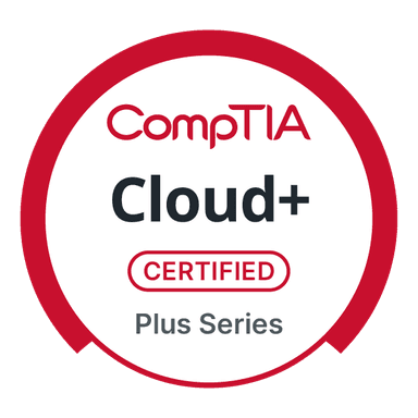 CompTIA Cloud+ badge — CompTIA