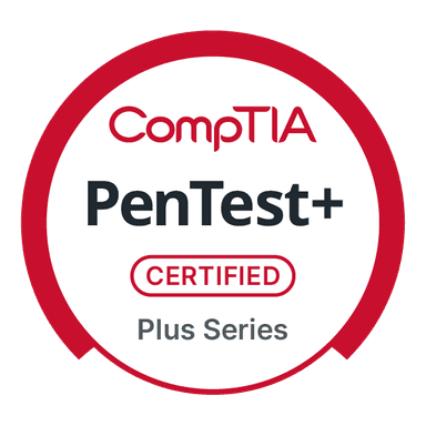 CompTIA PenTest+ badge — CompTIA