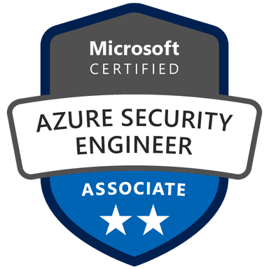 Azure Security Engineer Associate badge — Microsoft