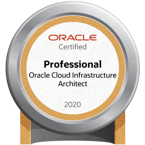 OCI Architect Professional badge — Oracle
