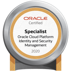 OCI Security Professional badge — Oracle