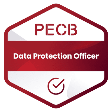 Data Protection Officer badge — PECB