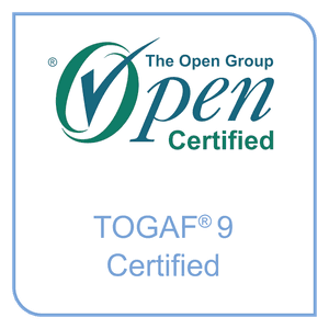 TOGAF 9 badge — The Open Group